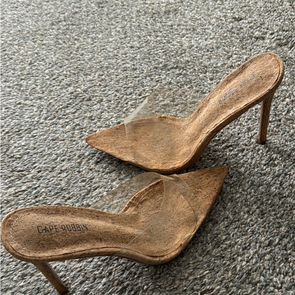 Cape Robbin Tan Stiletto Heels